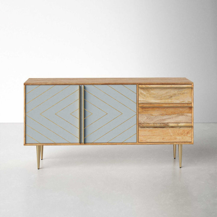 Knox Solid Mango Wood Sideboard