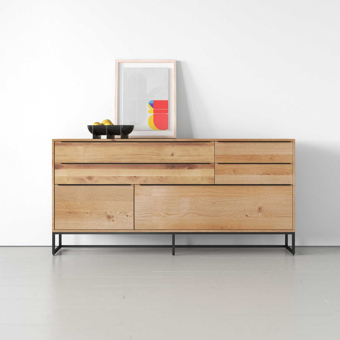 Remington Solid Oak Wood Sideboard