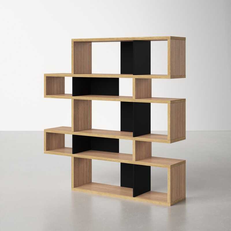 Tatum Geometric Bookcase