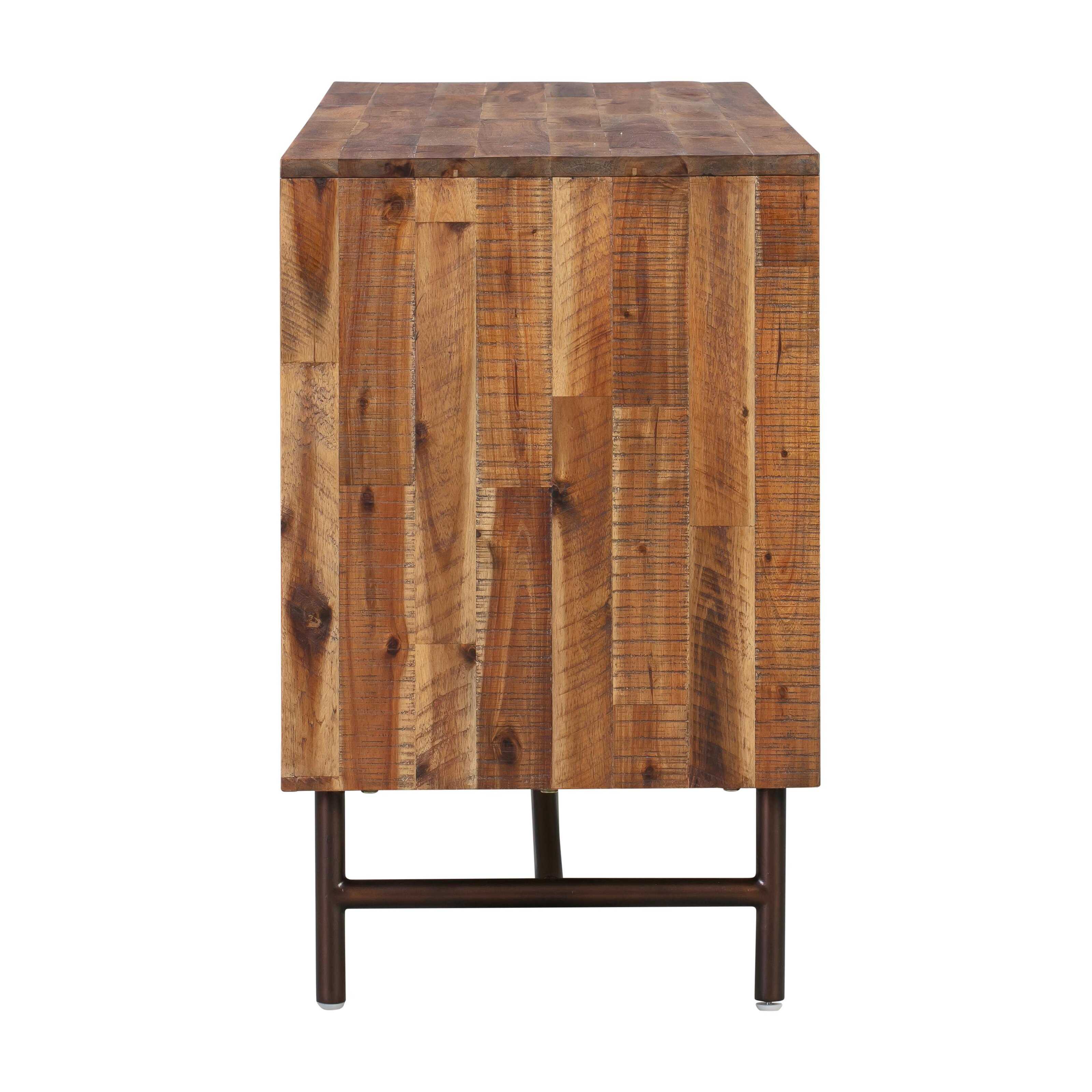 Steven Solid Acacia Wood Sideboard