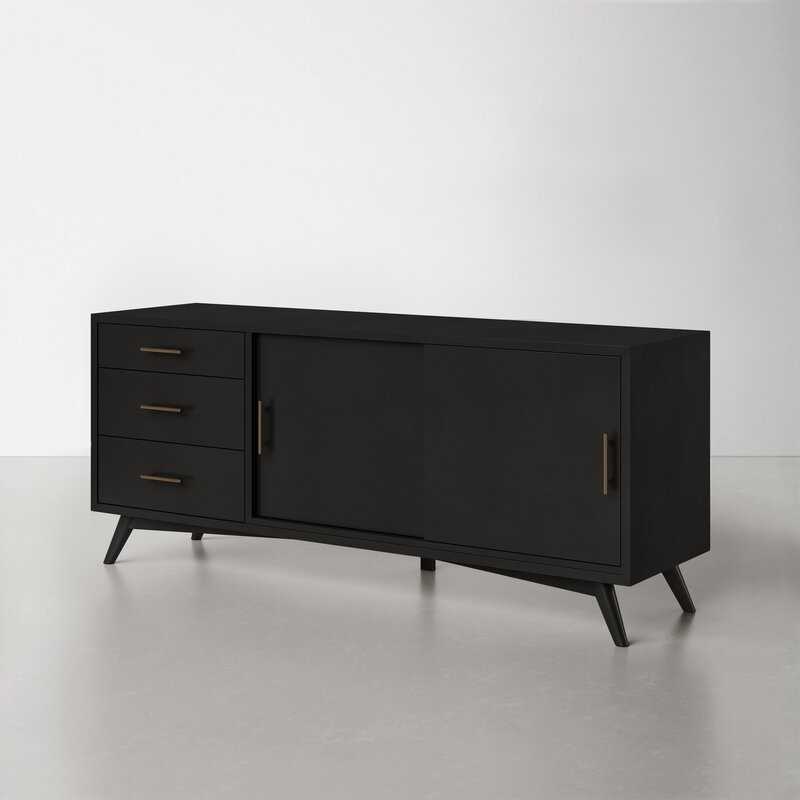 Black Memphis TV Stand