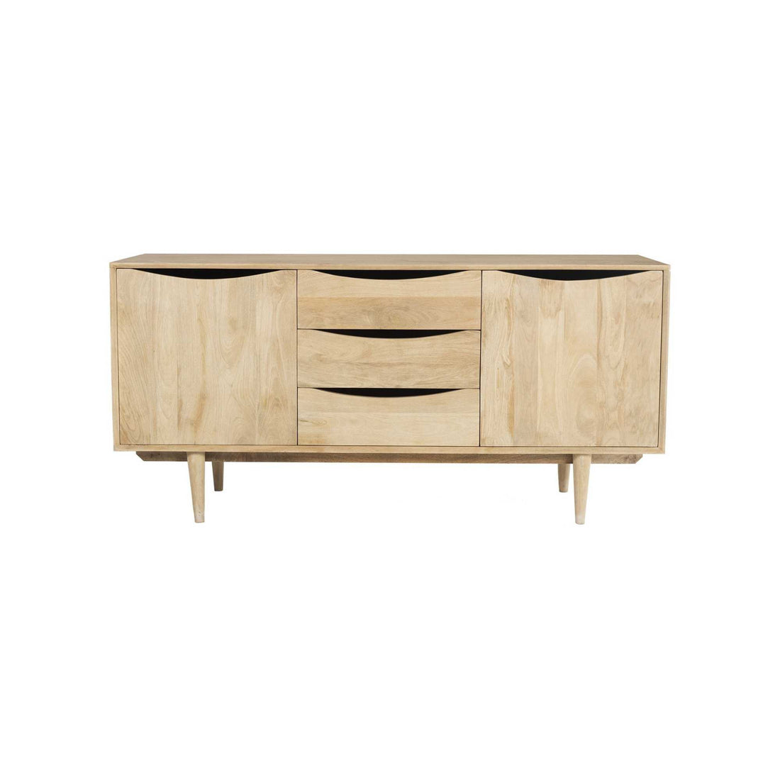 Natural Hayes Solid Mango Wood Credenza