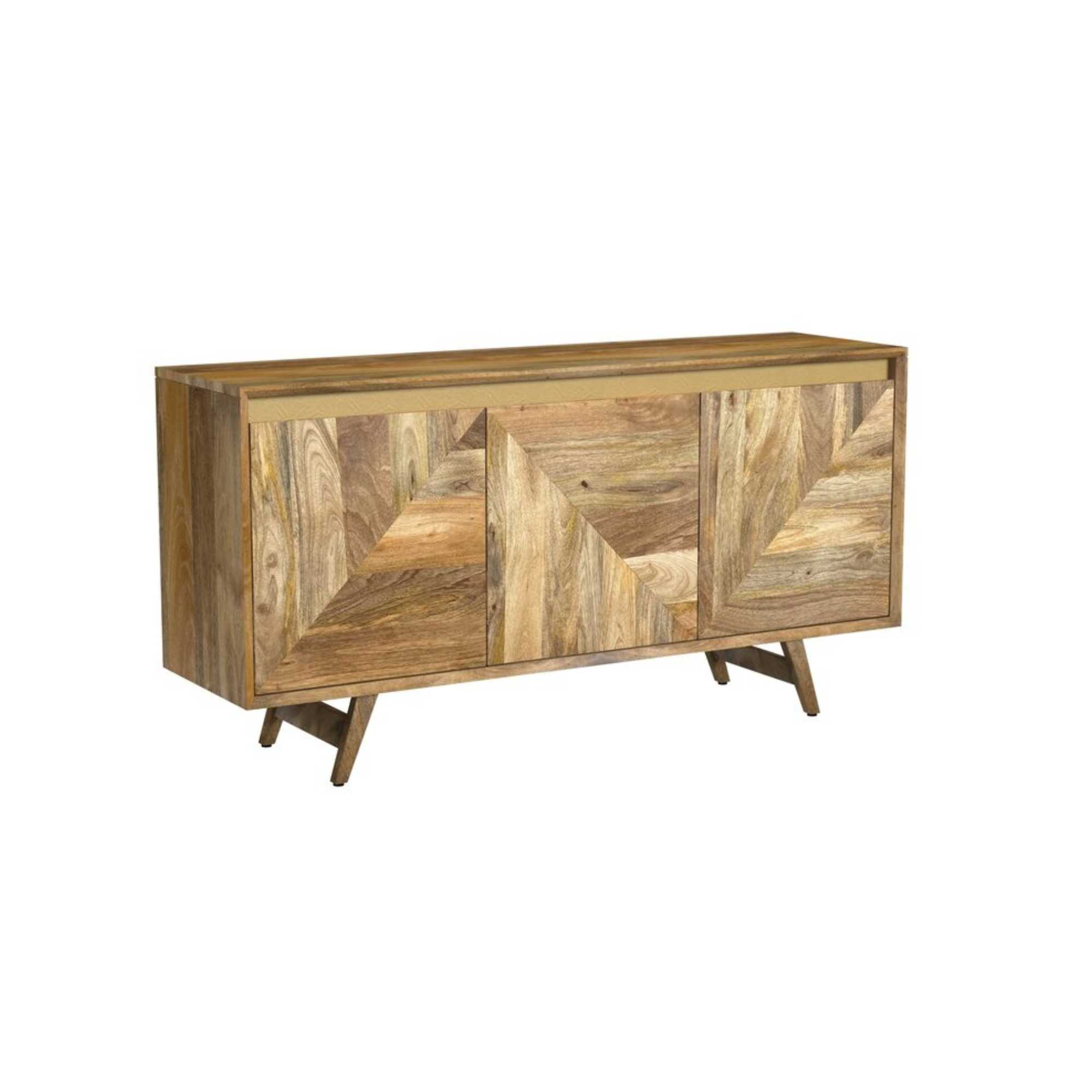 Alijah Mango Solid Wood TV Stand