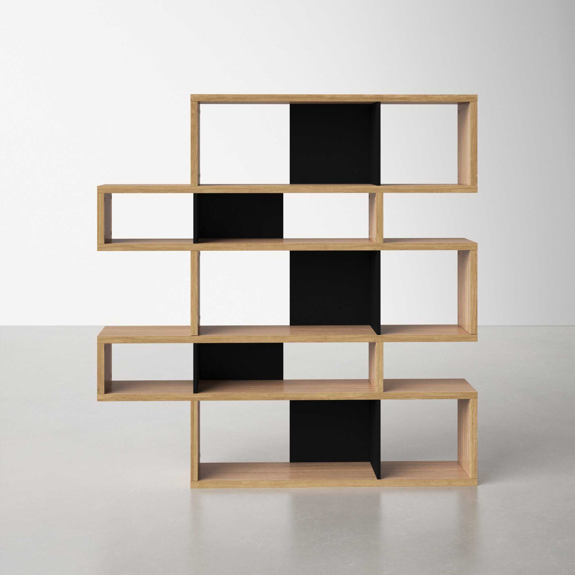 Tatum Geometric Bookcase