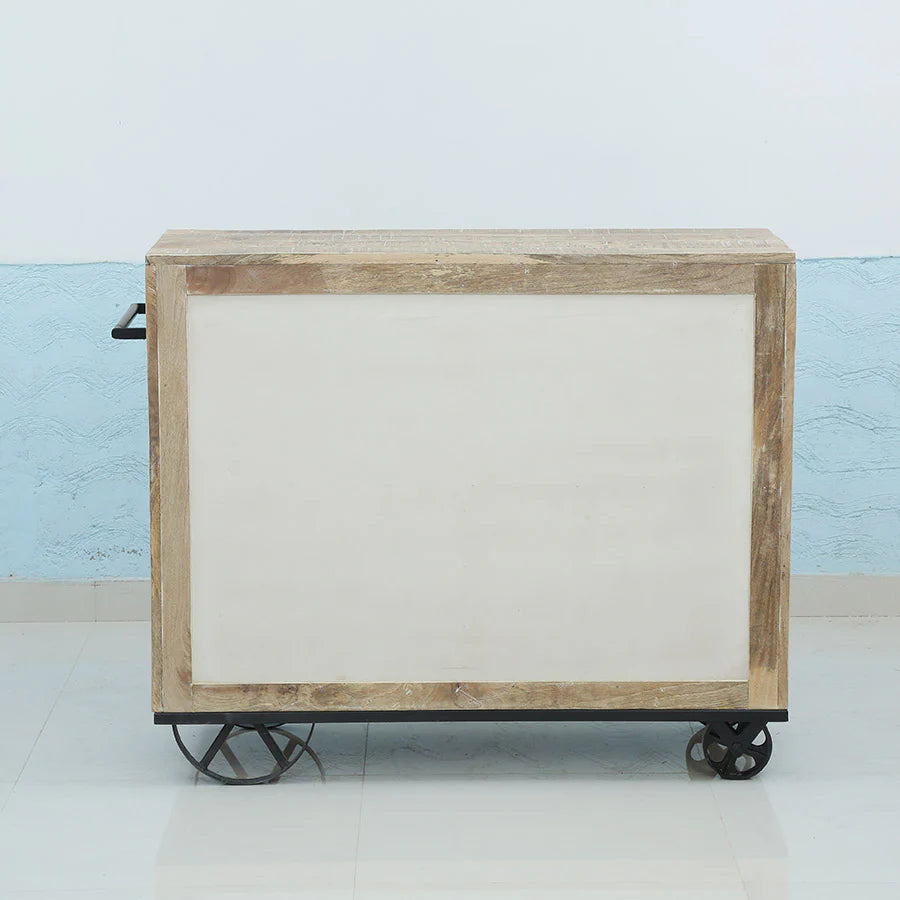 Industrial Mango wood Sideboard