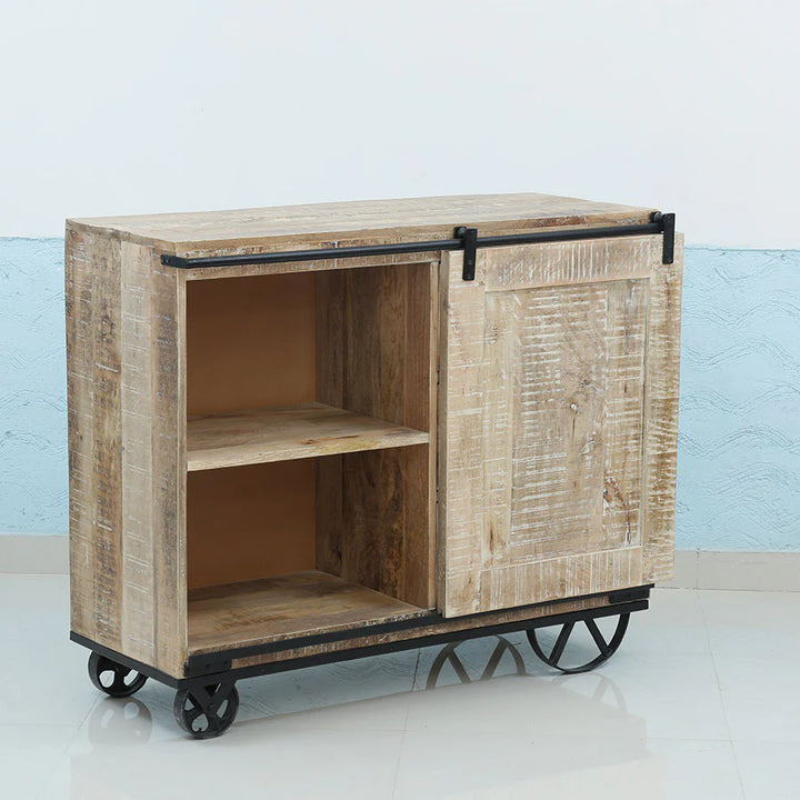 Industrial Mango wood Sideboard