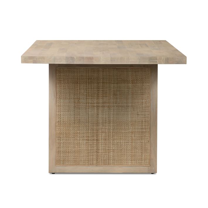 Dennis Woven Rectangle Dining Table